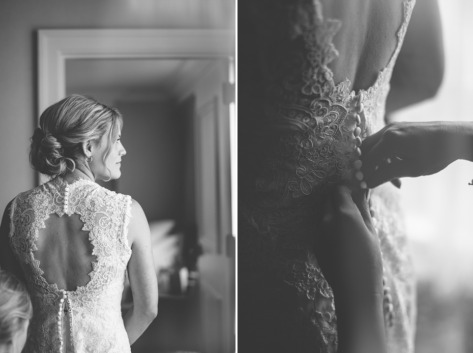 Ann Arbor Wedding Photographer Photography Fine Art Hipster Creative Black and White Lace Dress