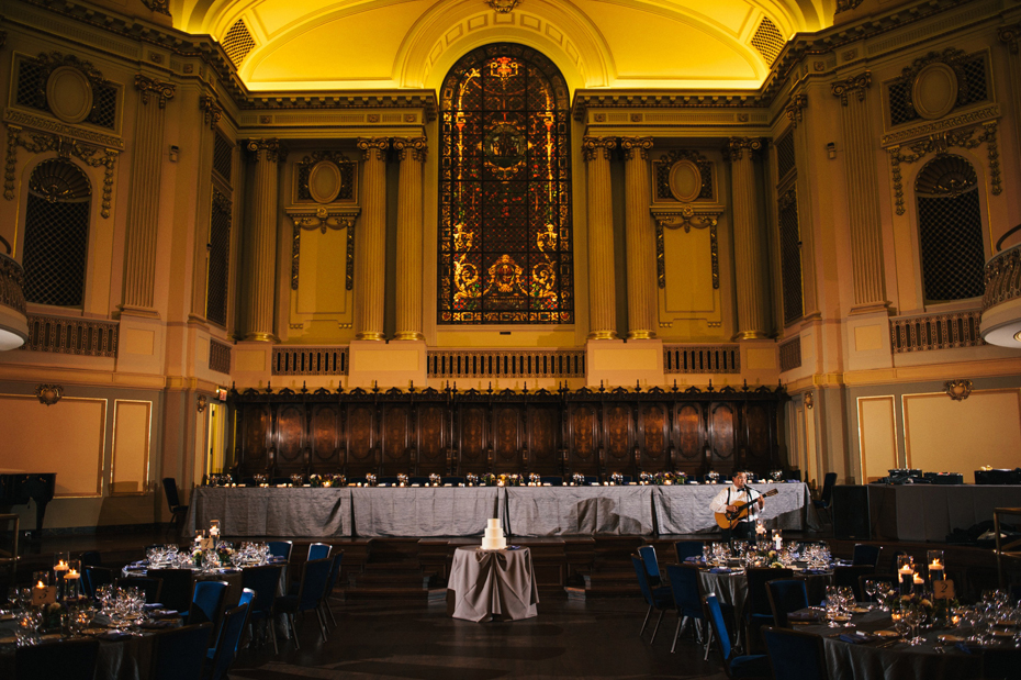 The interior of The Murphy Building in Chicago, by Michigan Wedding Photographer, Heather Jowett