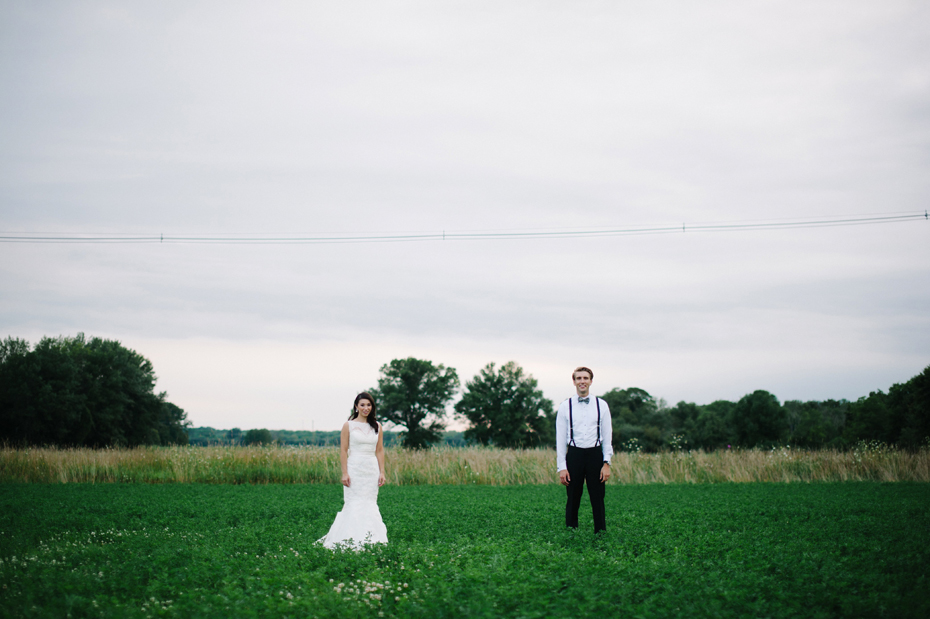 Day after wedding portraits, by Ann Arbor wedding photographer Heather Jowett.