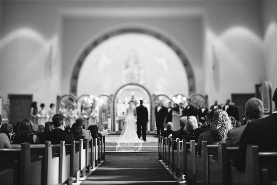 Tilt shift at Saints Constantine & Helen Greek Orthodox Church in Newport News by Virginia Wedding Photographer, Heather Jowett.