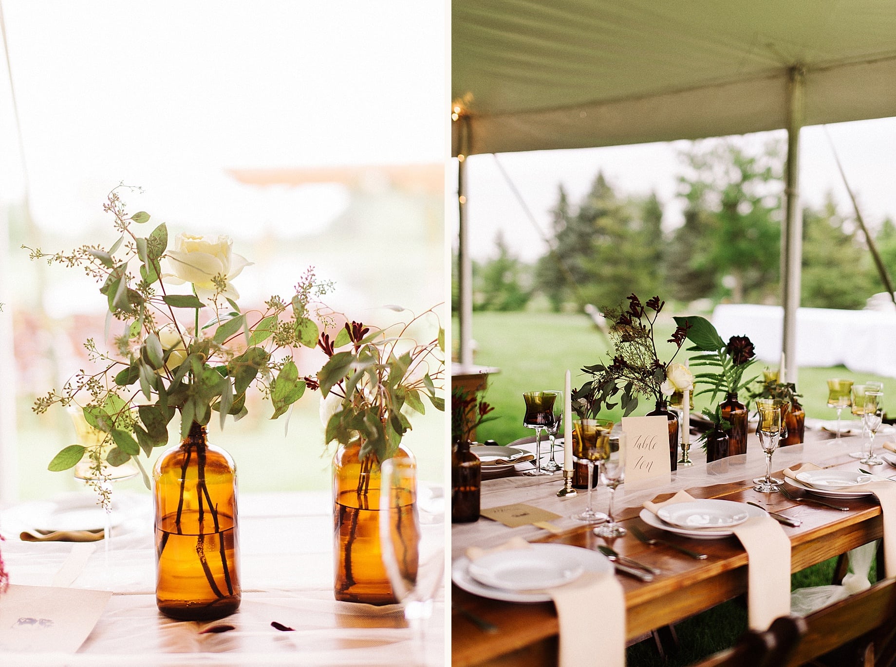 farm table wedding inspiration