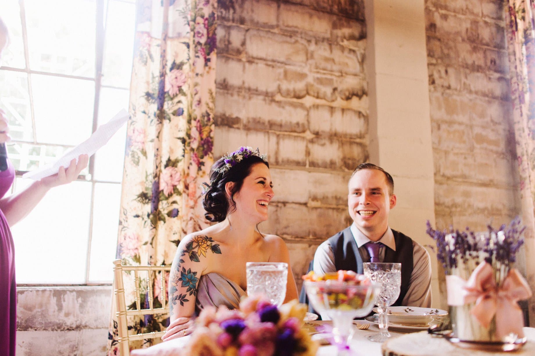 emotional wedding photograph