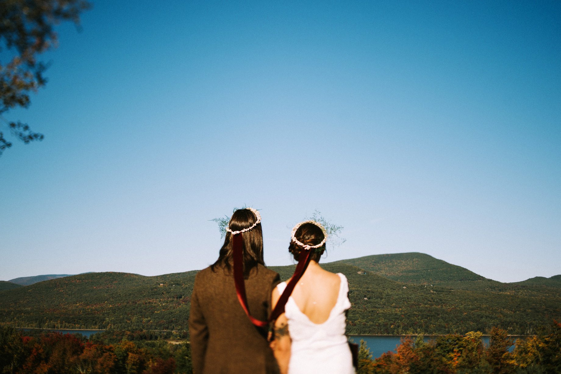 wedding in the mountains