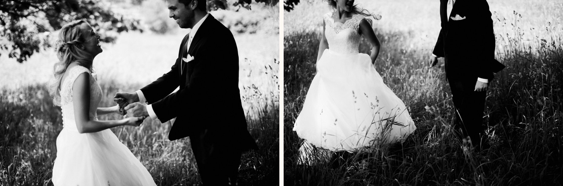 black and white port huron wedding photography