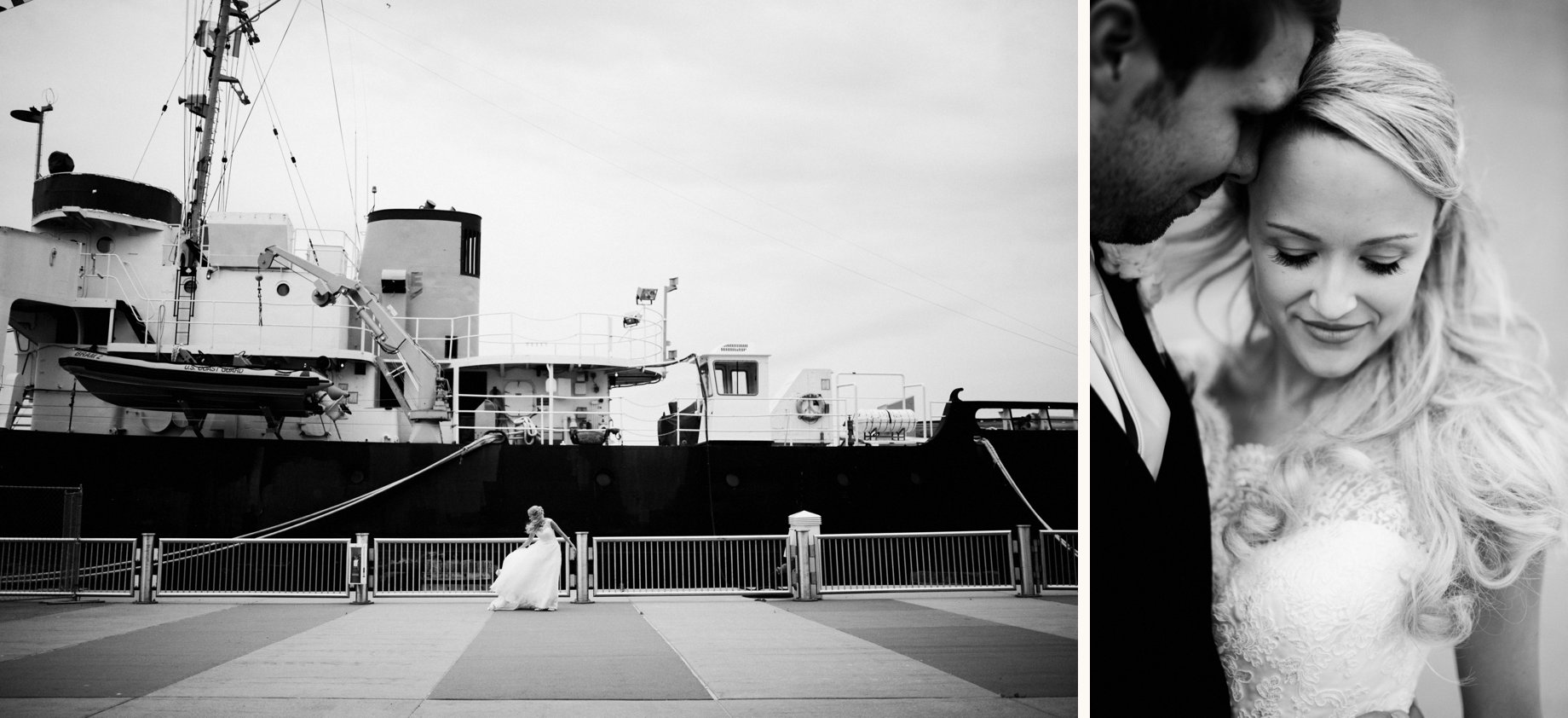 nautical wedding portraits