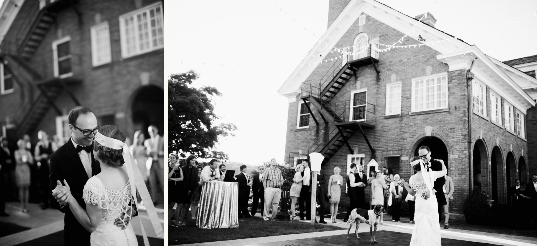 first dance at felt mansion