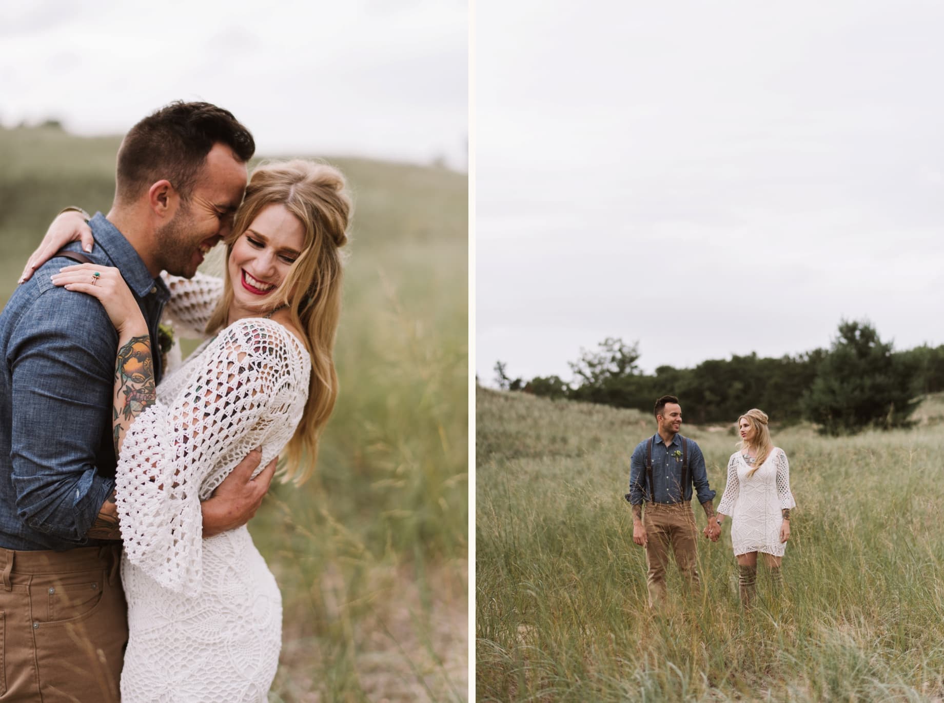 bohemian wedding dress