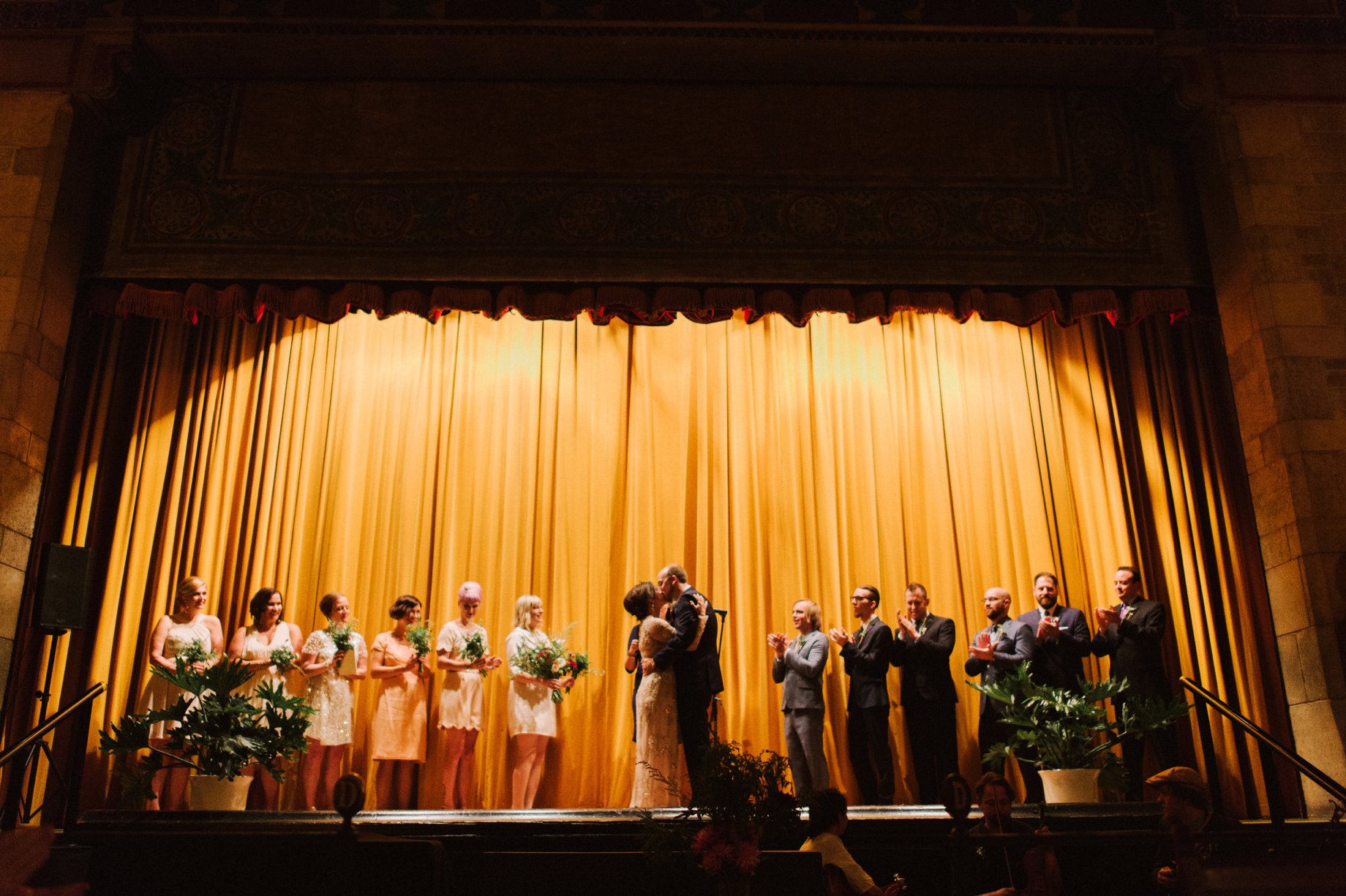 players playhouse detroit wedding photography