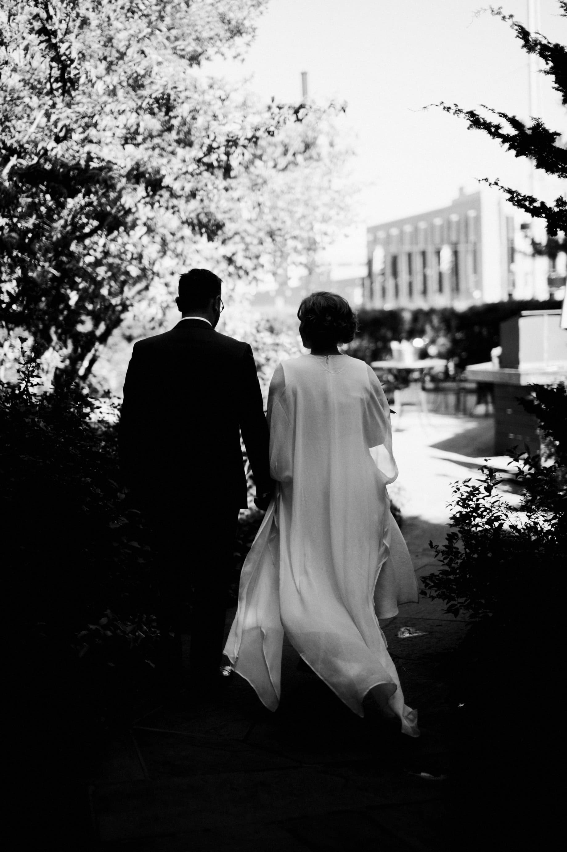 black and white wedding photography