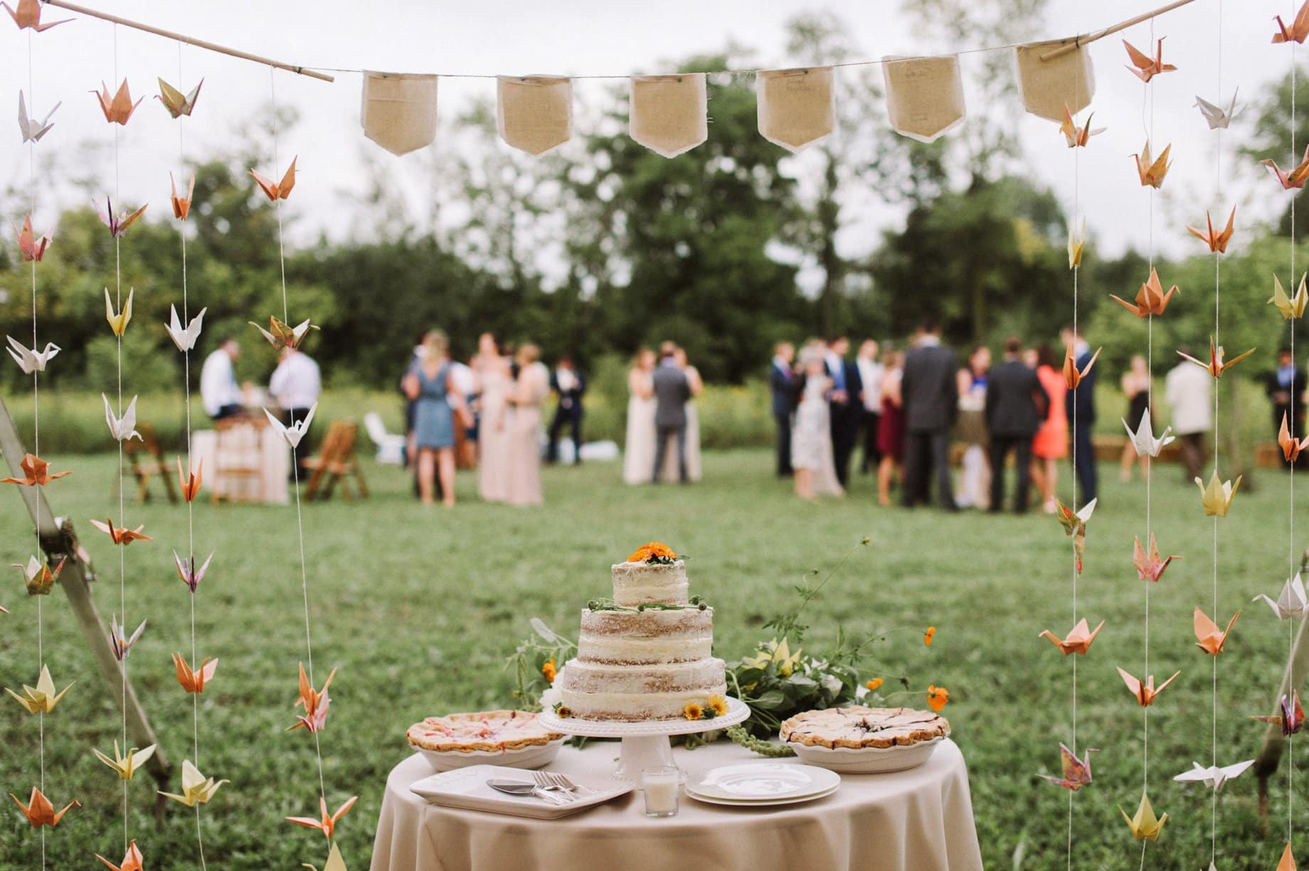 homemade wedding cake