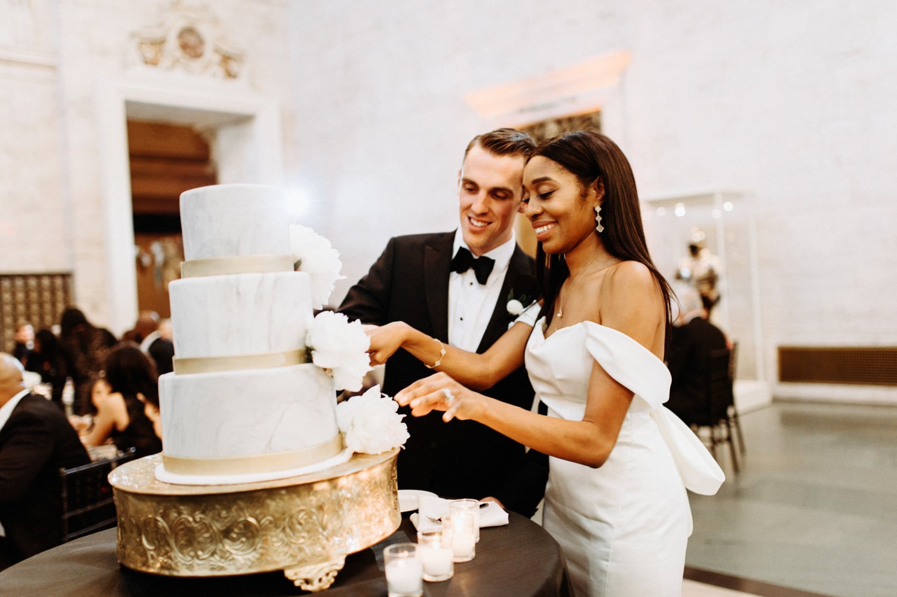 cake cutting at the DIA