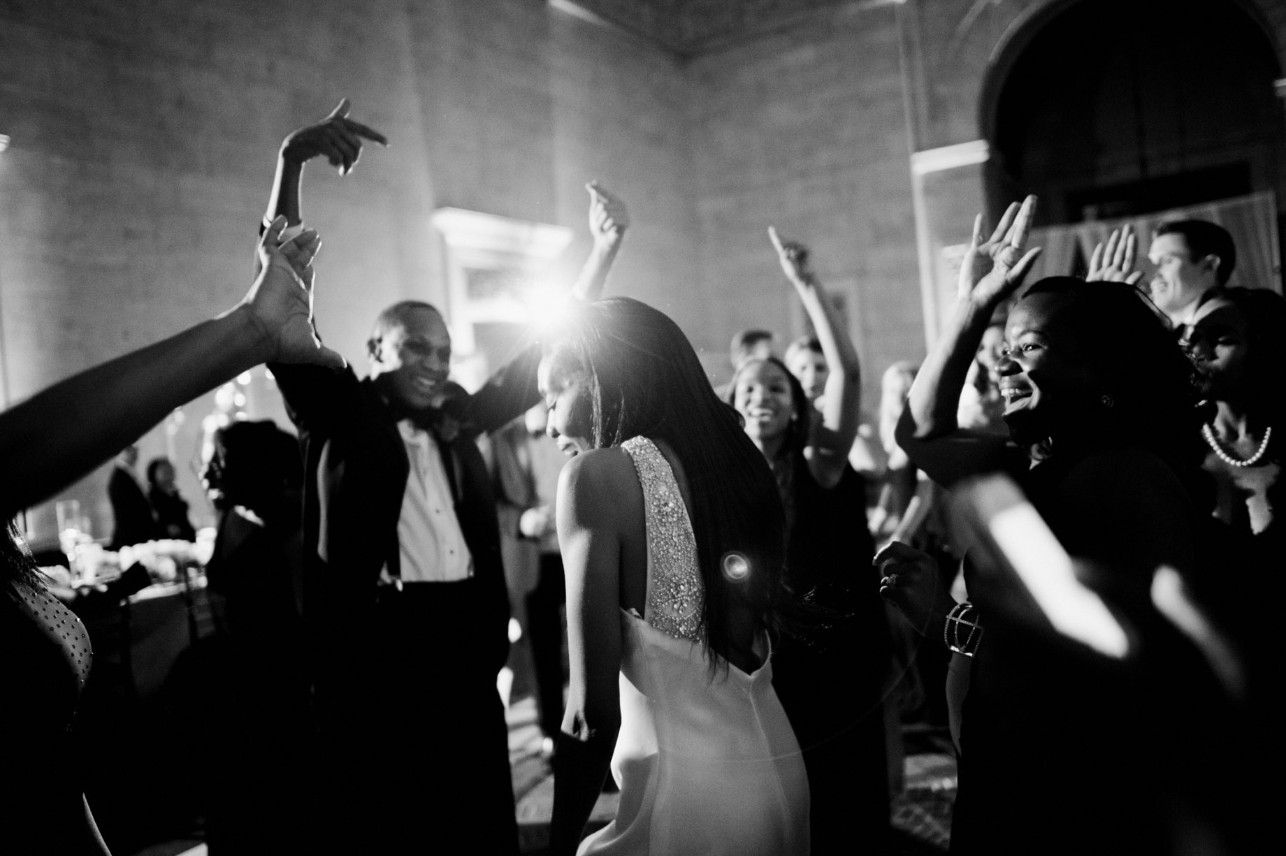 bride dancing