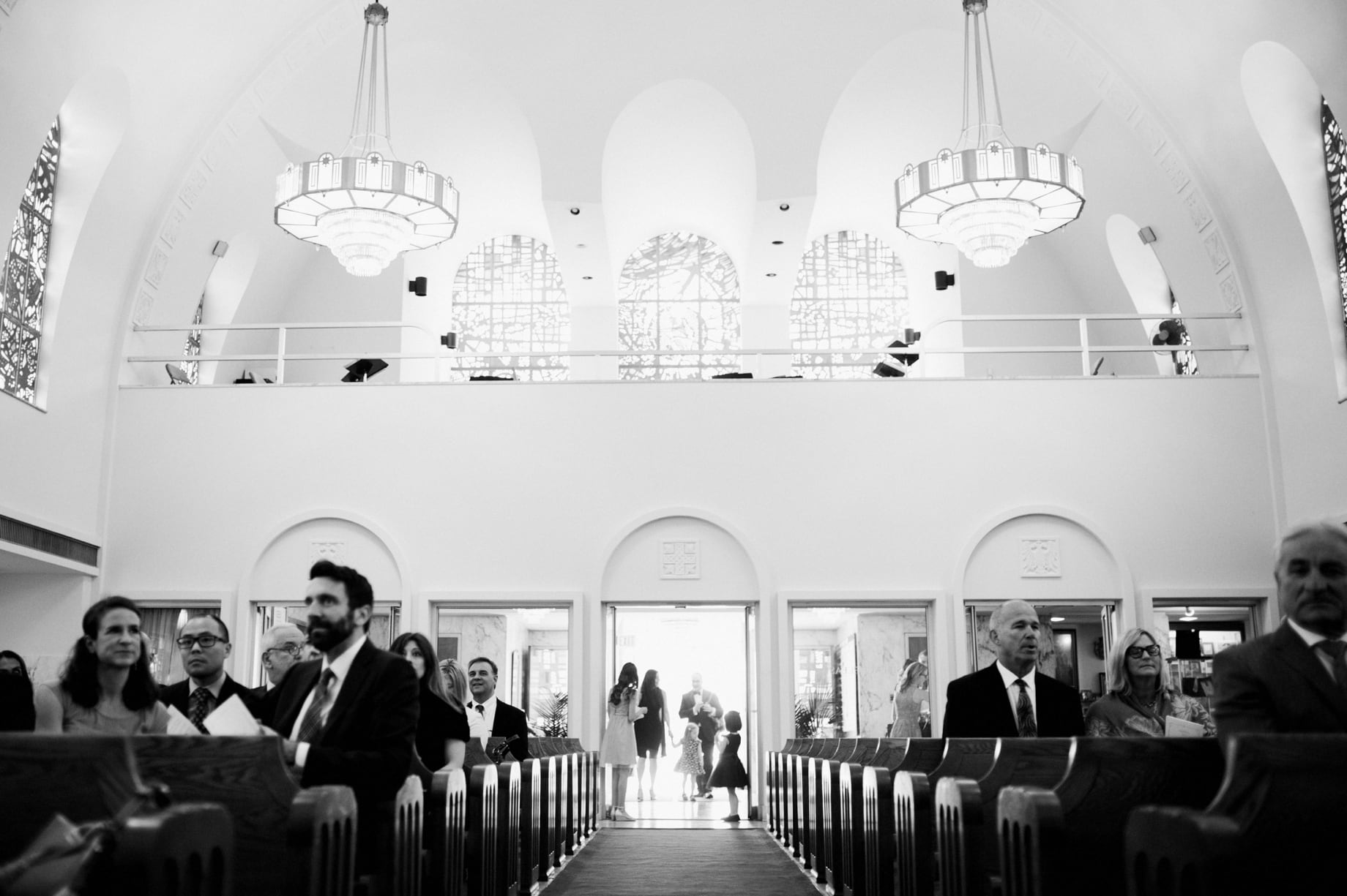 interior of church