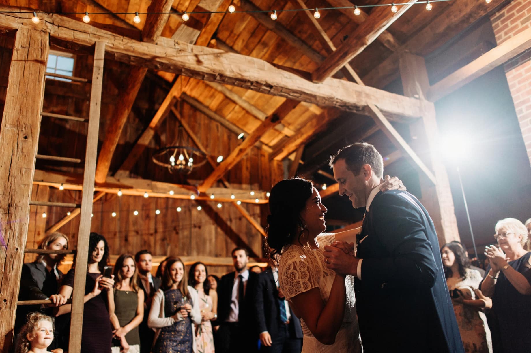 joyous first dance