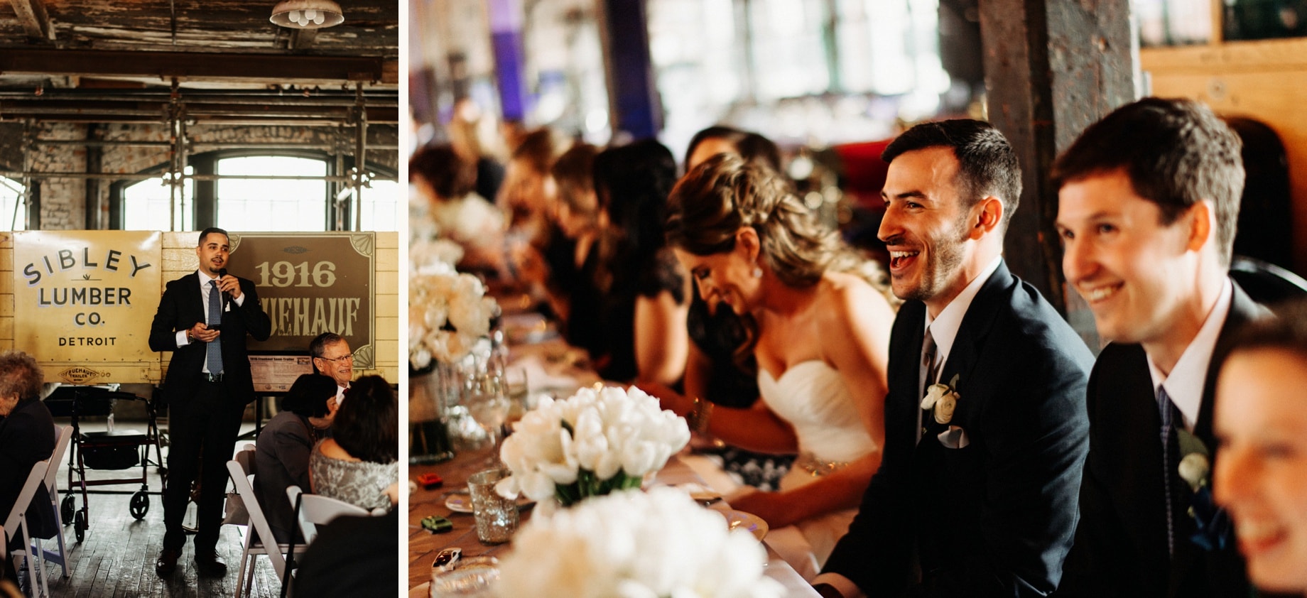 best man speech by Detroit Wedding photographer Heather Jowett