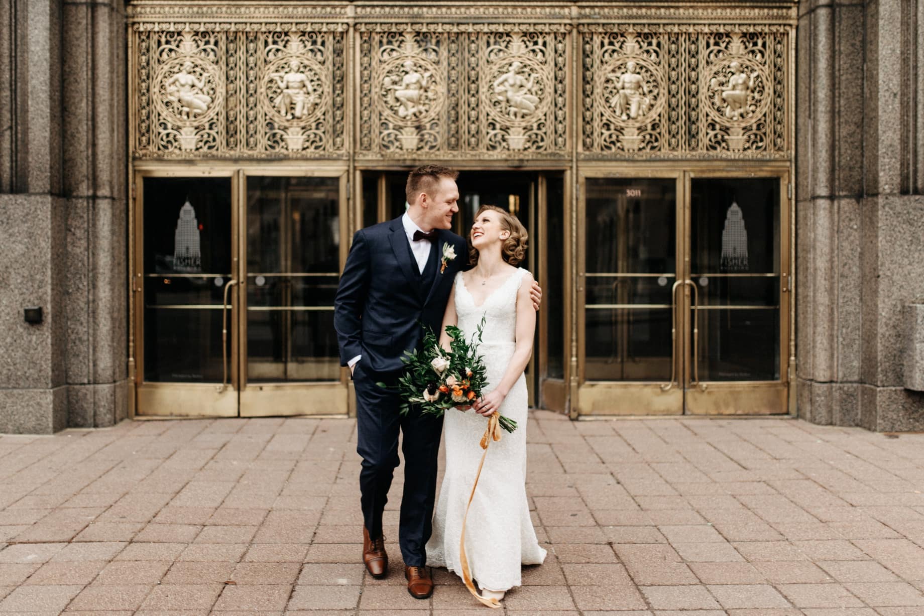 classic wedding photography in Detroit