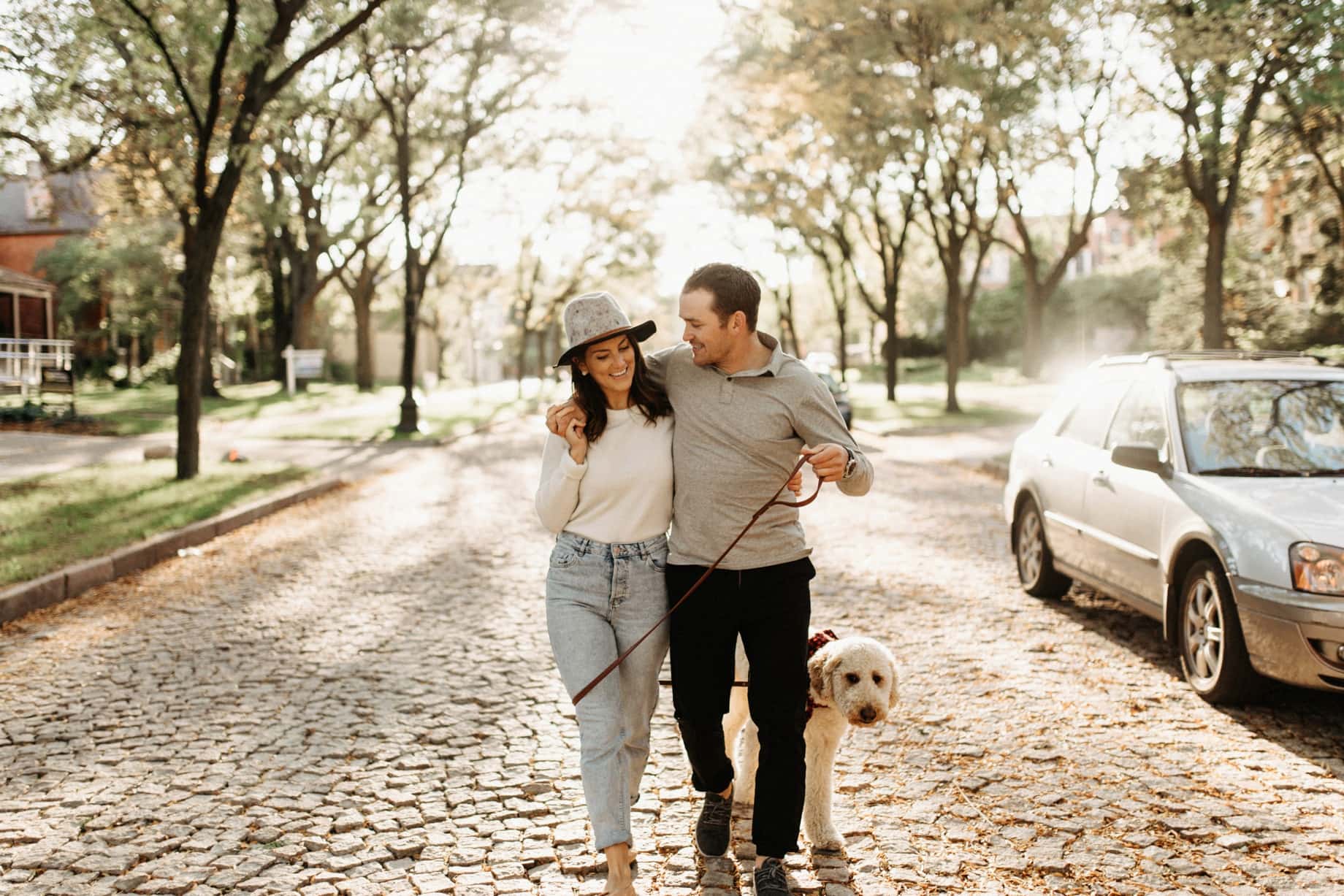 West Canfield Detroit engagement session