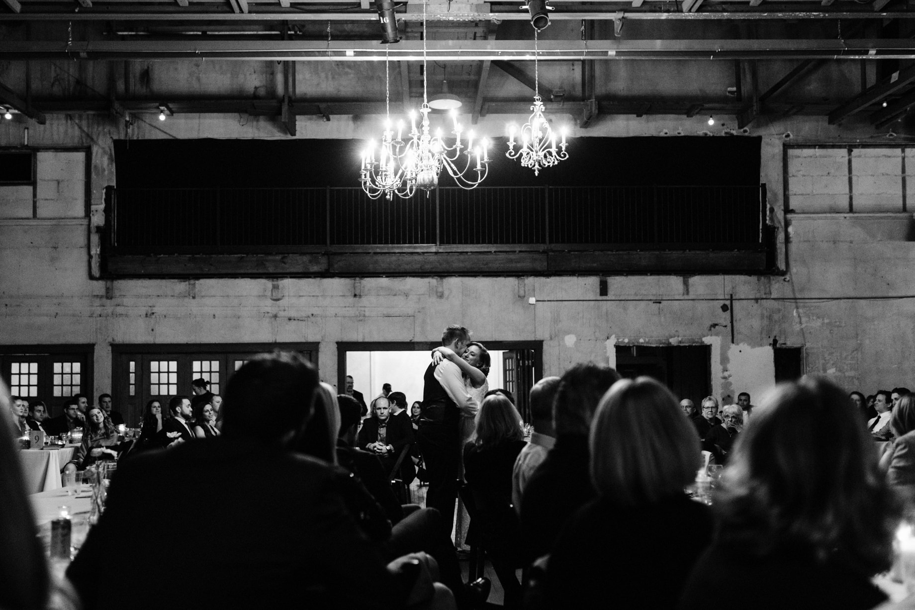 first dance at a Jam Handy wedding