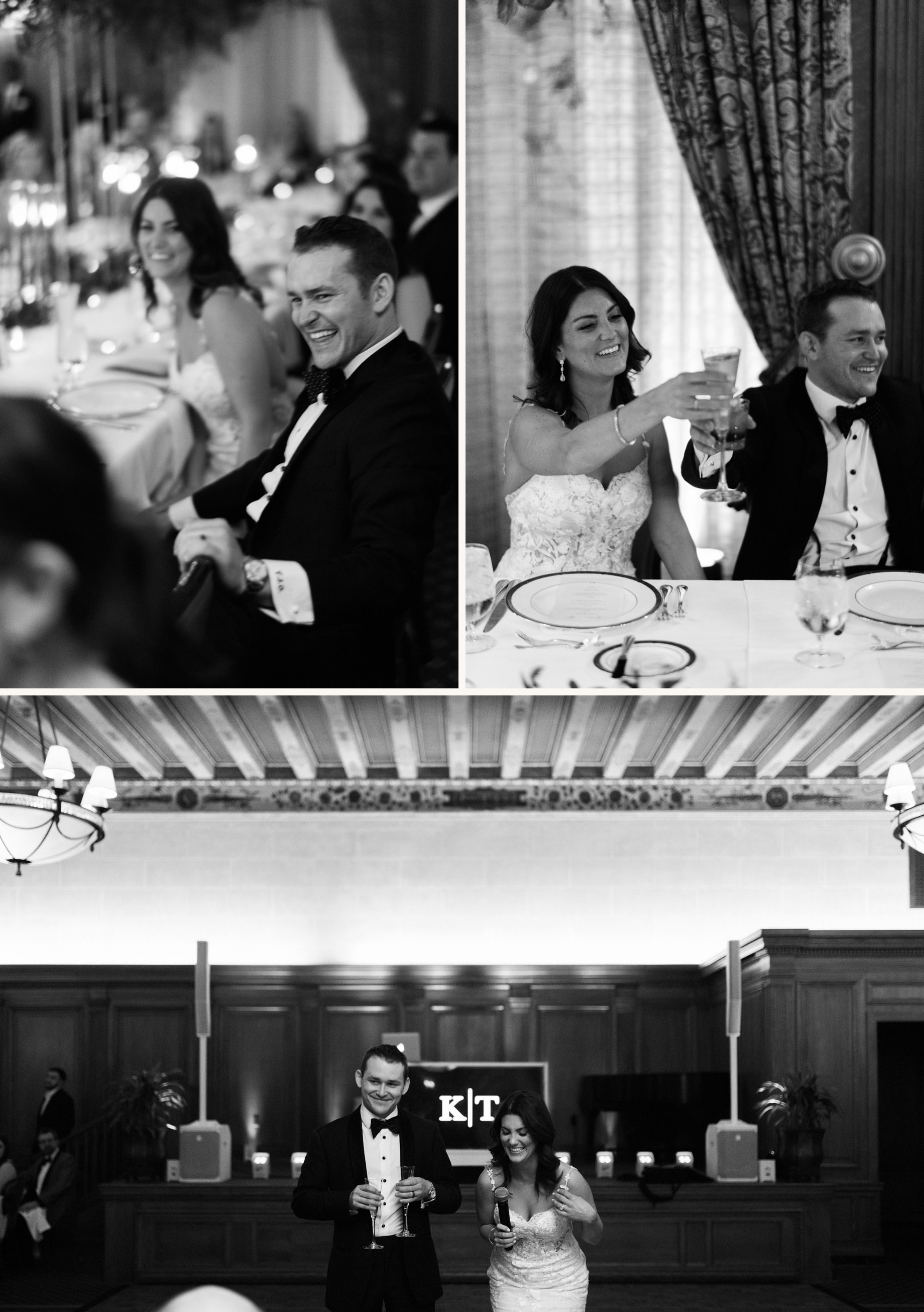 candid moments from a Detroit Athletic Club wedding by Detroit wedding photographer Heather Jowett