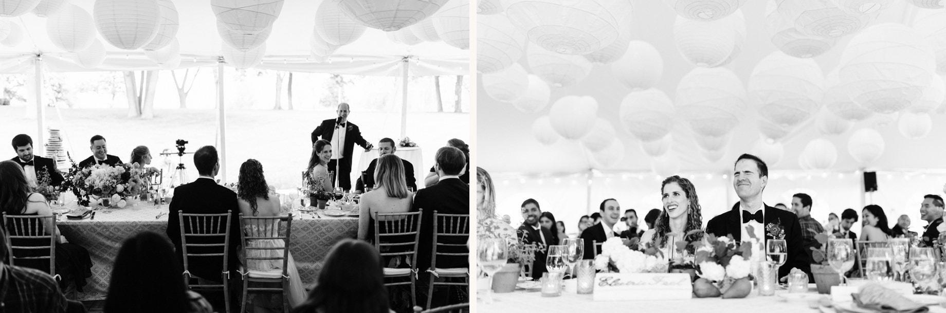 father of the bride giving a toast