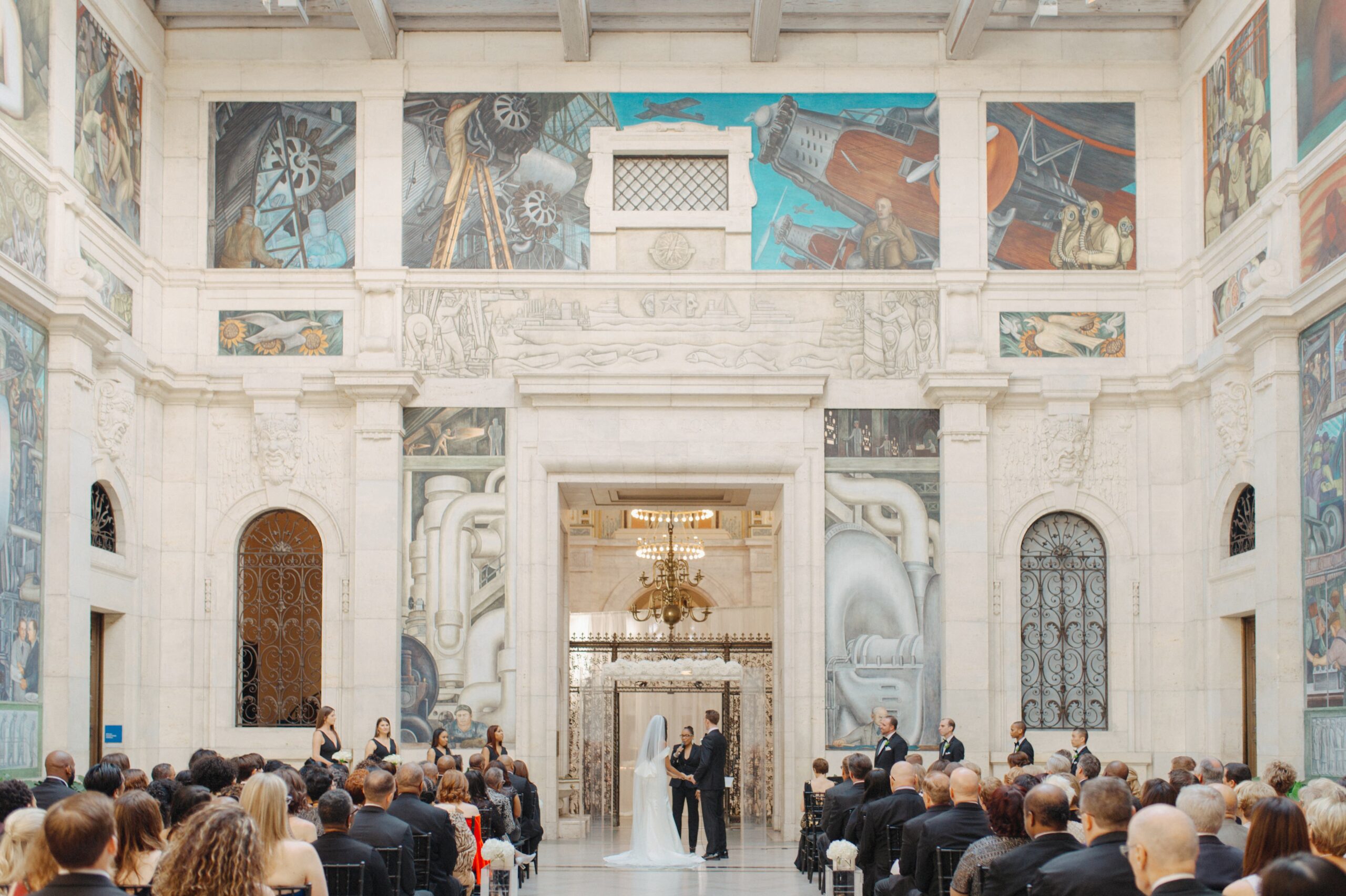 A Detroit Institute of Arts Wedding Ceremony