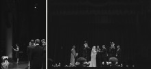 A wedding ceremony at the Gem Theater in Detroit