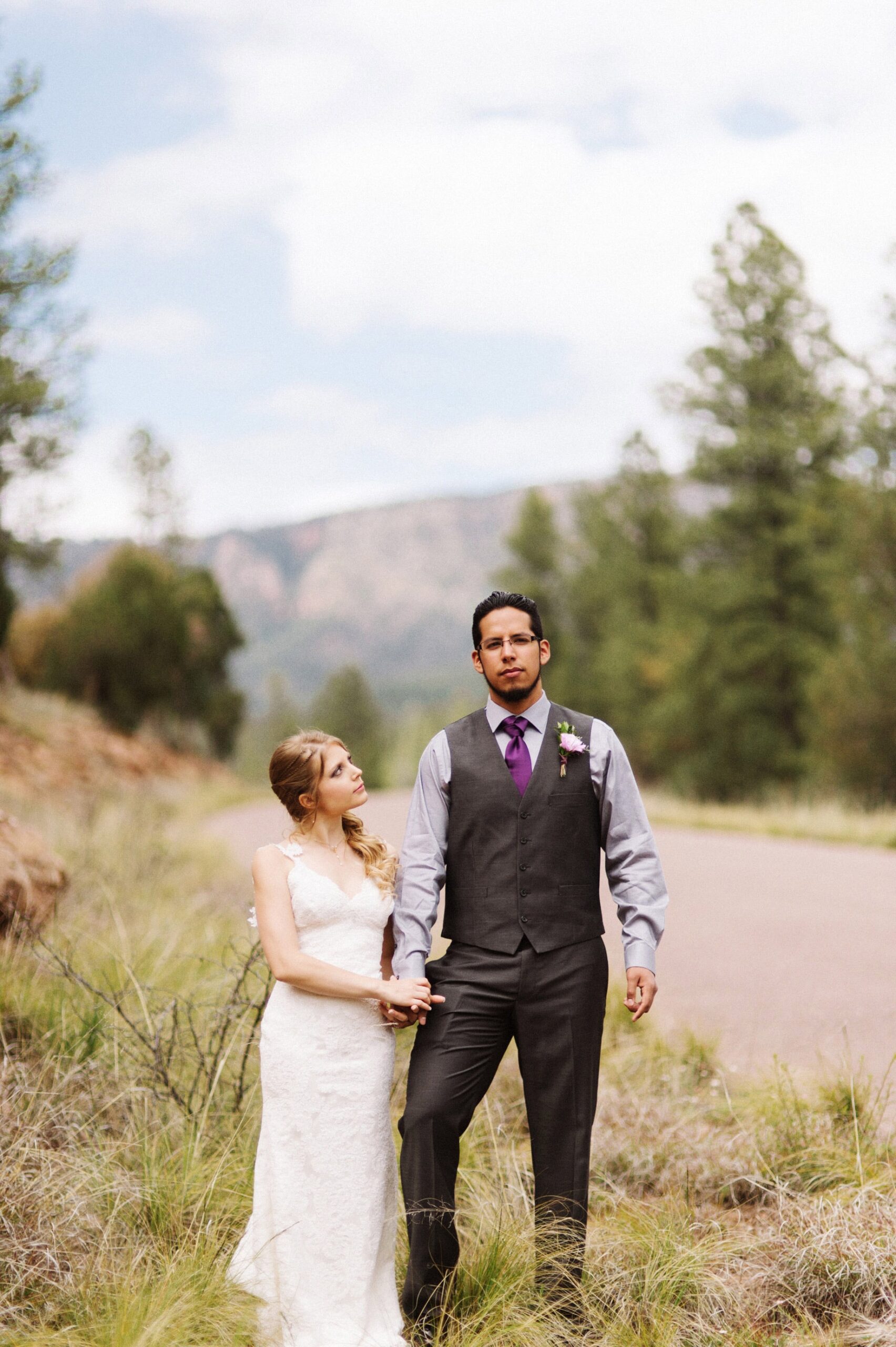 camp wedding in arizona by heather jowett