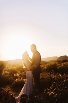tonto desert wedding arizona