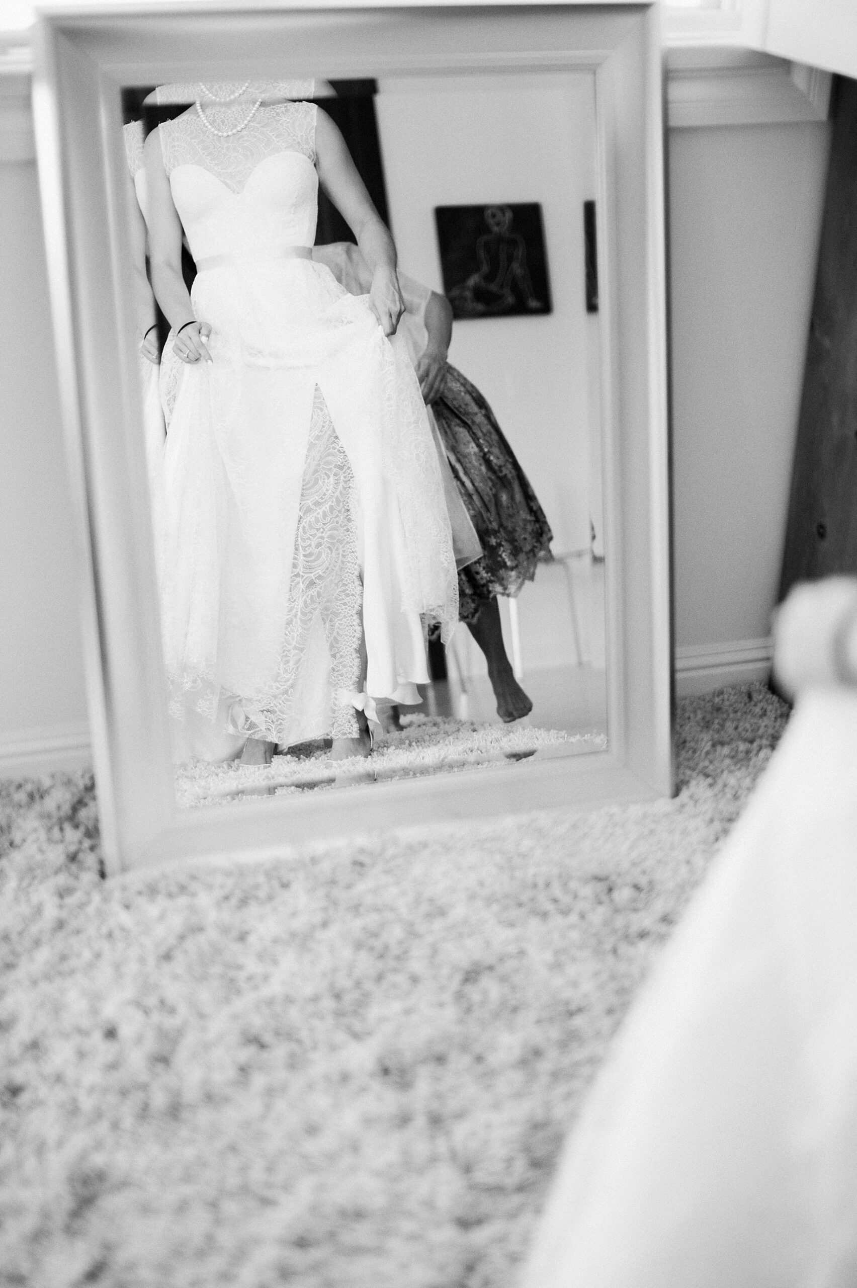 sarah seven wedding dress custom