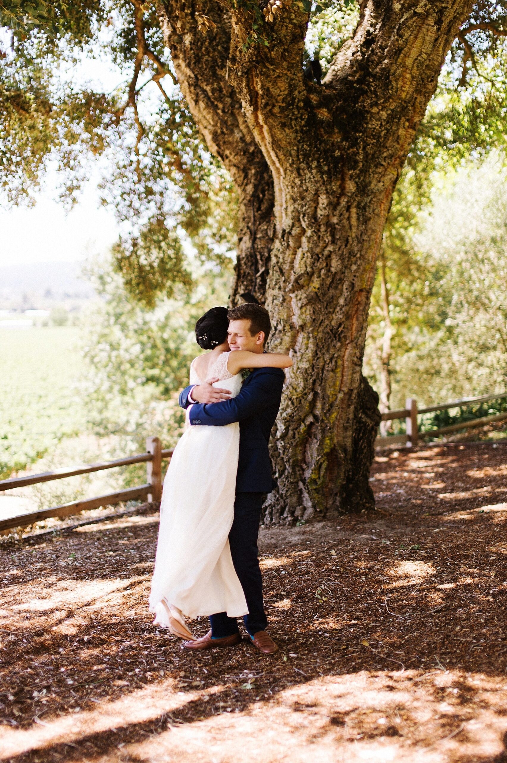 wedding first look