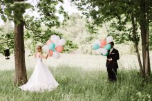 first look using balloons