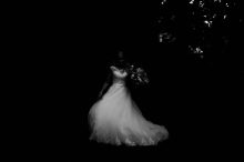 abstract wedding dress photograph