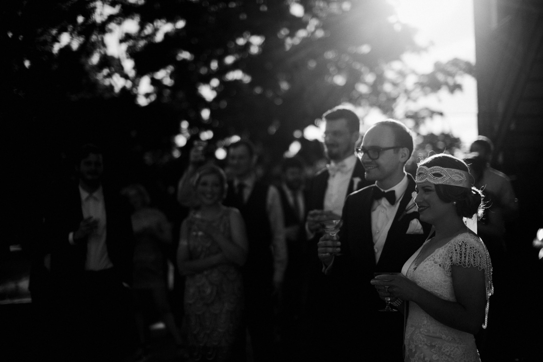 Lucy and Pierce’s 20s Inspired Wedding at the Felt Mansion