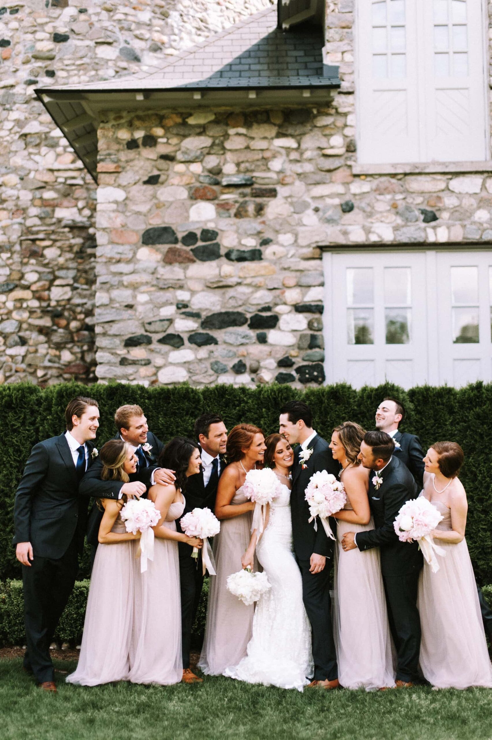wedding party portraits
