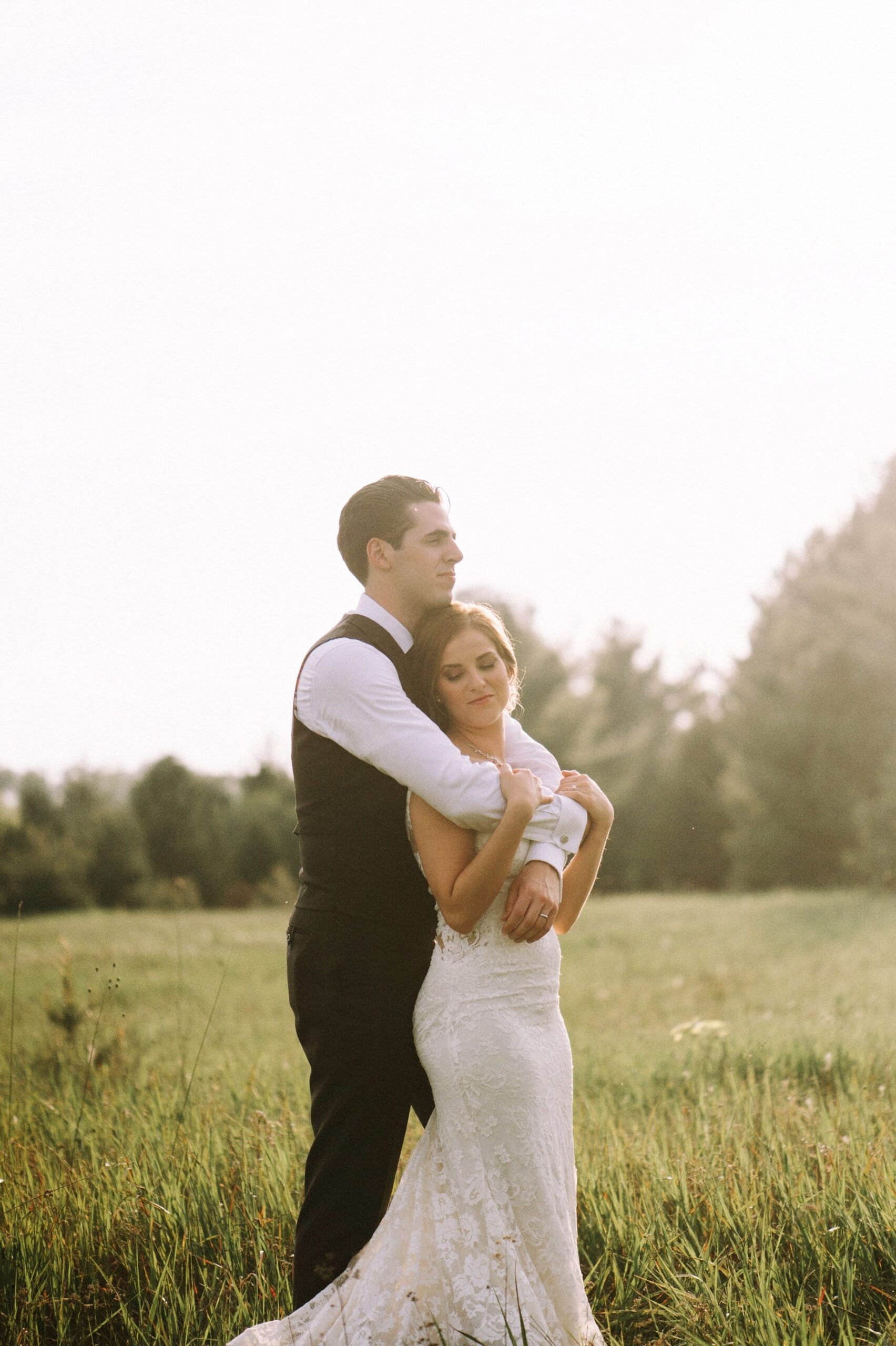 romantic wedding photography