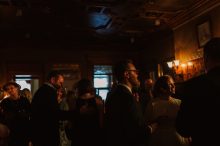 cocktail reception at the Whitney Mansion