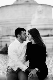 belle isle engagement session