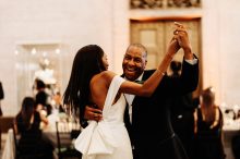 father of the bride dances with his daughter