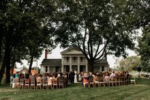 ceremony in the round at cornman farms