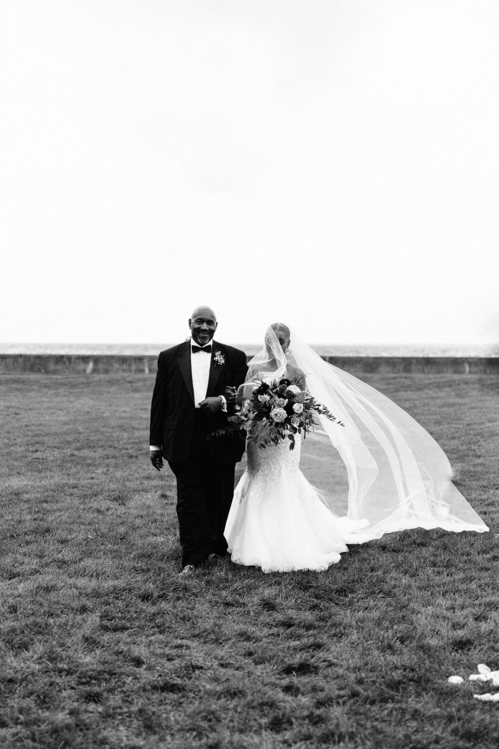 bride walking down the aisle