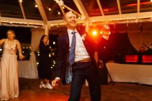 father of the bride cutting a rug