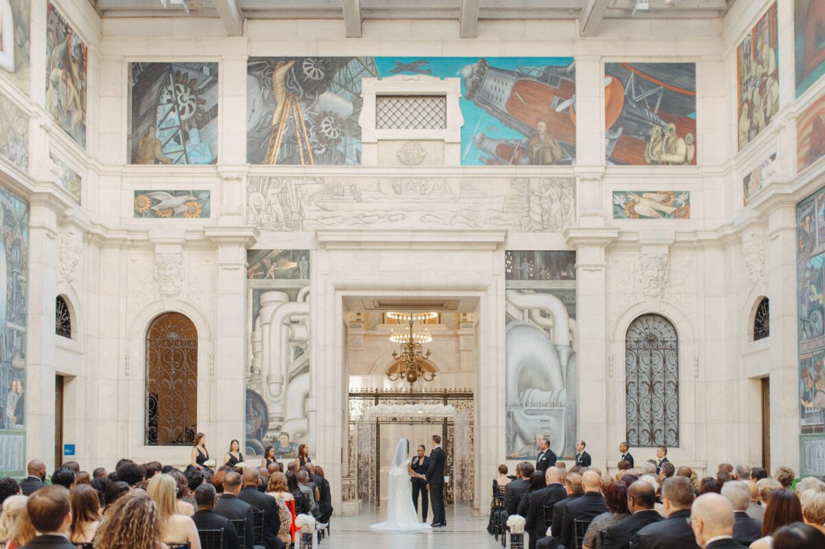 A Detroit Institute of Arts Wedding Ceremony