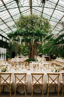 Delicate details at a Planterra Conservatory Wedding