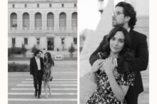 engagement photos in downtown detroit