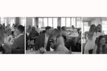 Unscripted moments from a Bay View Country Club rehearsal dinner, photographed in a natural, documentary wedding style