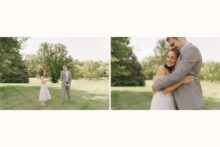 First look in a lush green field.