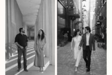 engagement photos in downtown detroit