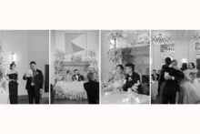 A heartfelt toast during a Shinola Hotel wedding reception.