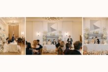 Wedding toasts at the Shinola Hotel in Detroit.