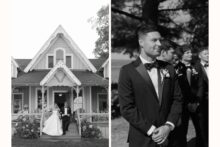 Bride being walked down the aisle by her father